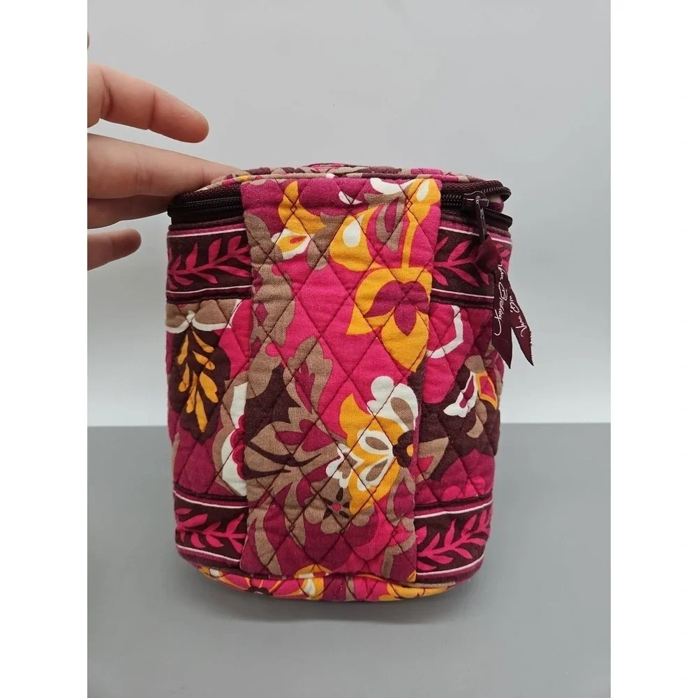 Vera Bradley‎ Pucinni Lunch Bag Insulated Hot or Cold Floral Purple Pink Brown